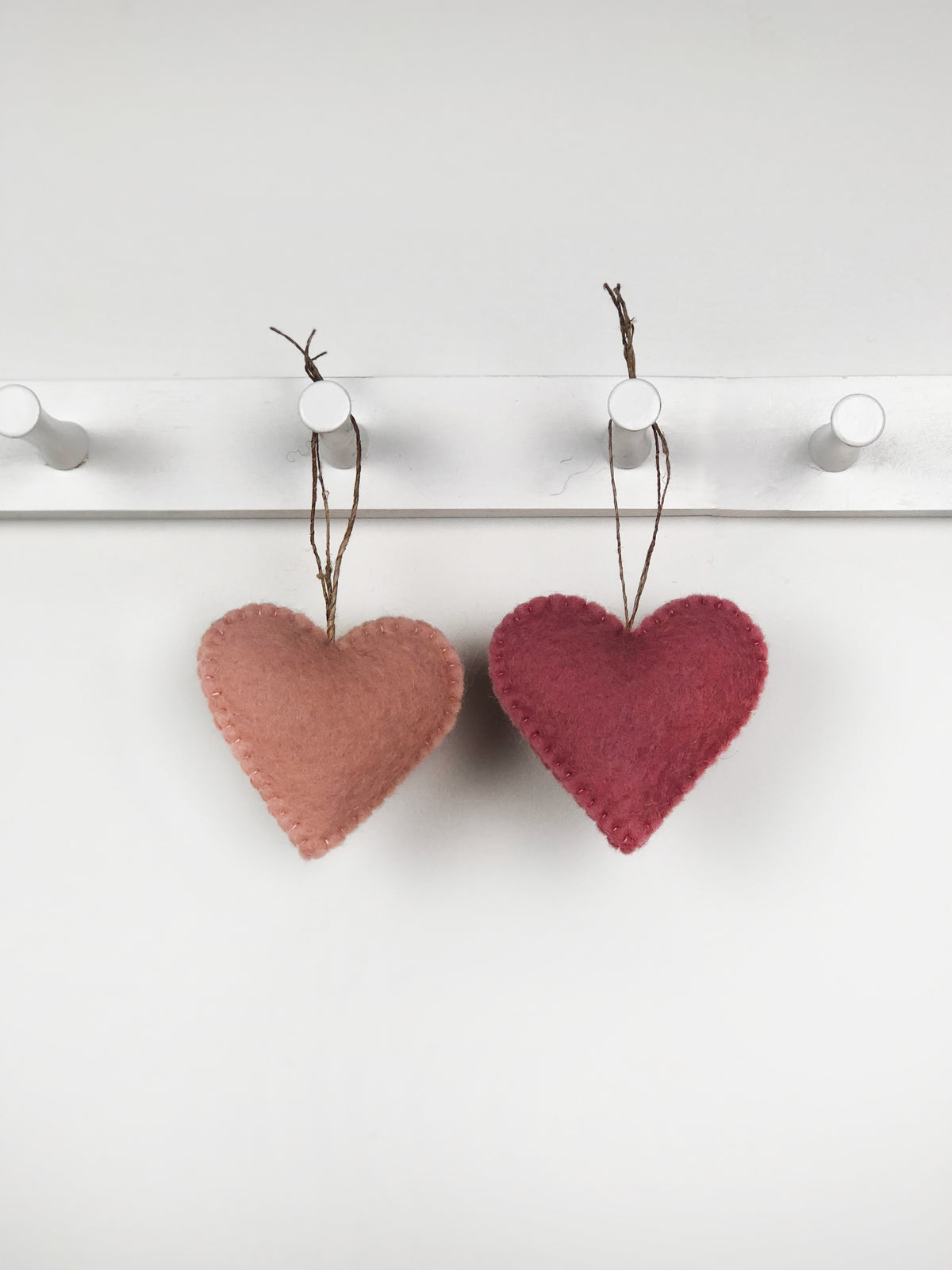 Felt Hearts