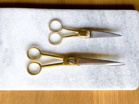 Useful Snips Brass and Stainless Steel 5in