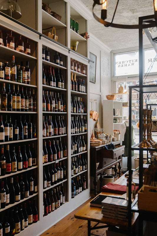 Store interior shot of Civil Alchemy's Bottle Shop