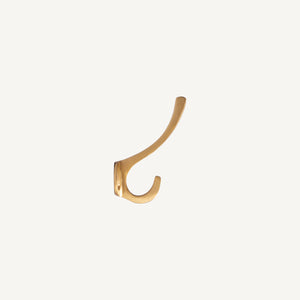 Coat Hook - Brass & Iron