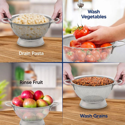 Perforated Colander with Handles