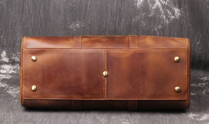Leather Weekender Bag