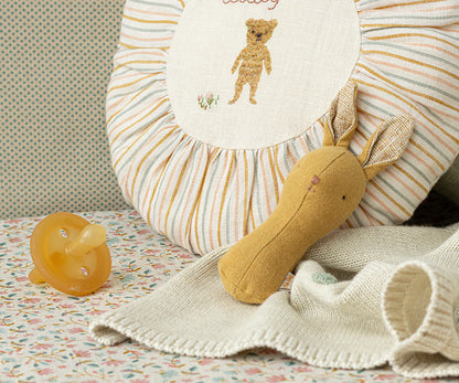 Bunny Rattle - Dusty Yellow