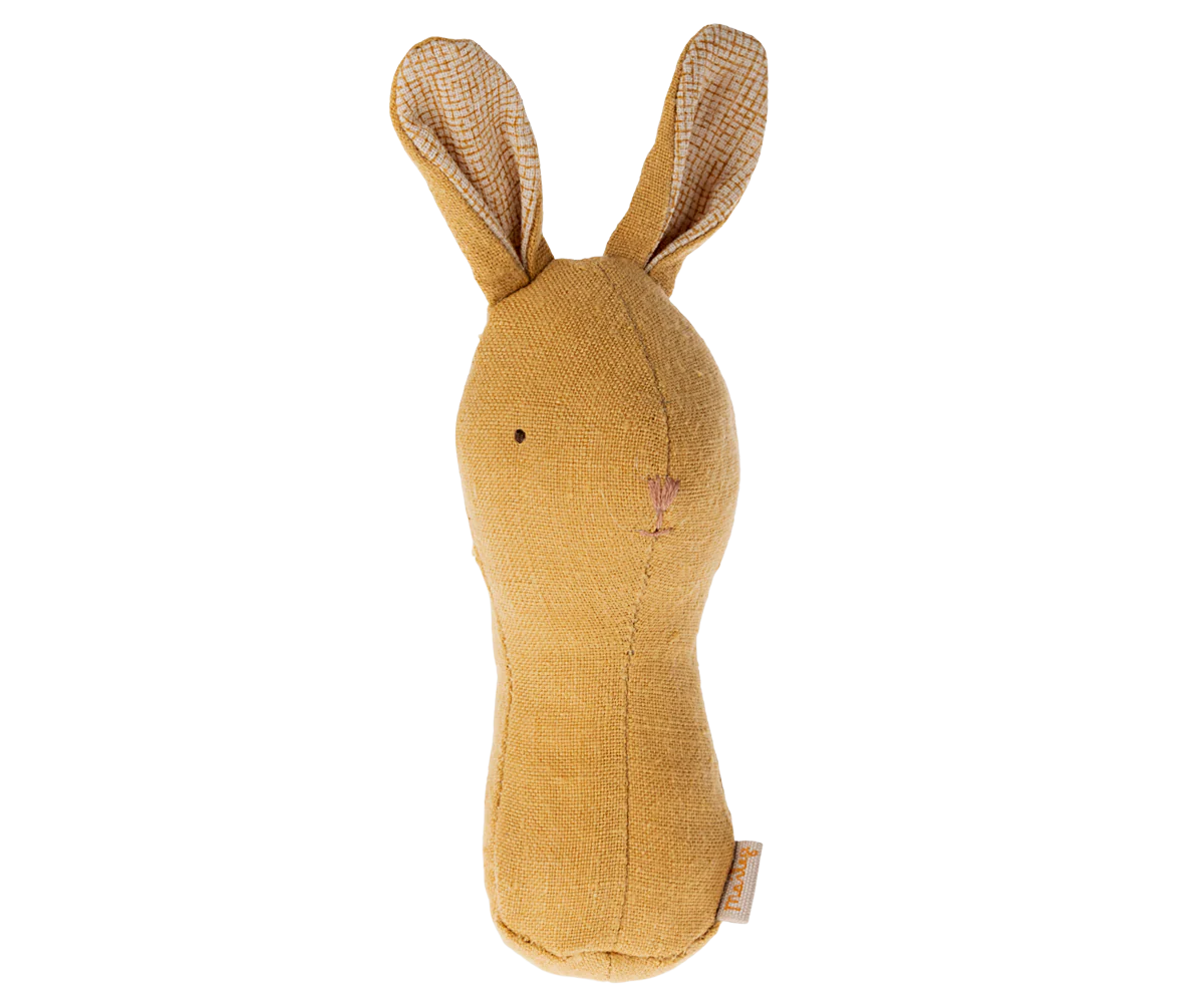 Bunny Rattle - Dusty Yellow