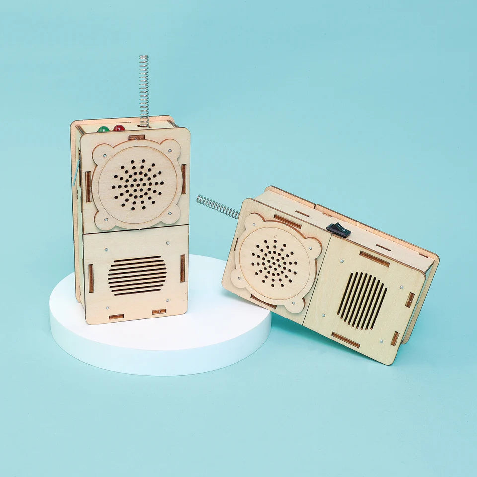 Build and Learn Walkie-Talkie Stem Kit
