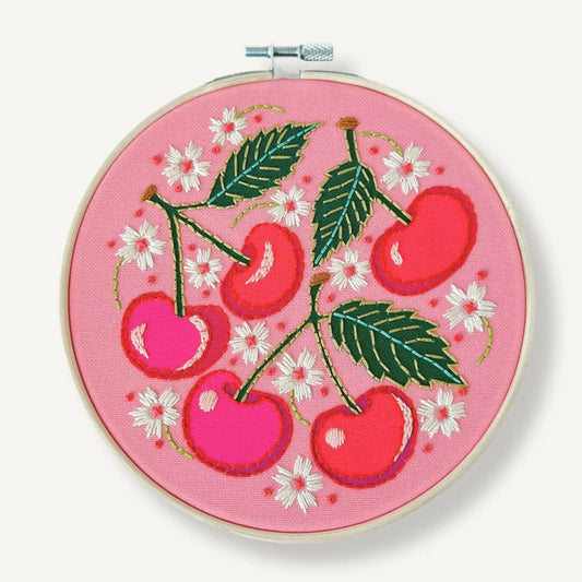Cherries Embroidery Kit
