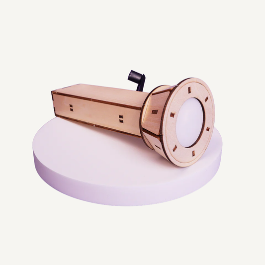 Hand-Crank Flashlight DIY Kit