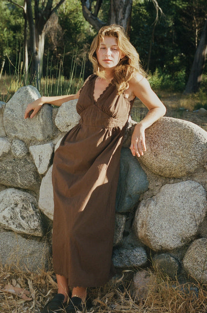 Makinna Poplin Dress