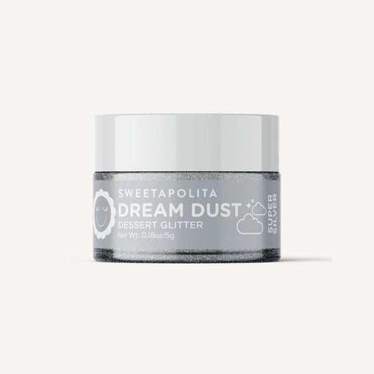 Super Silver | Dream Dust Edible Drink + Dessert Glitter