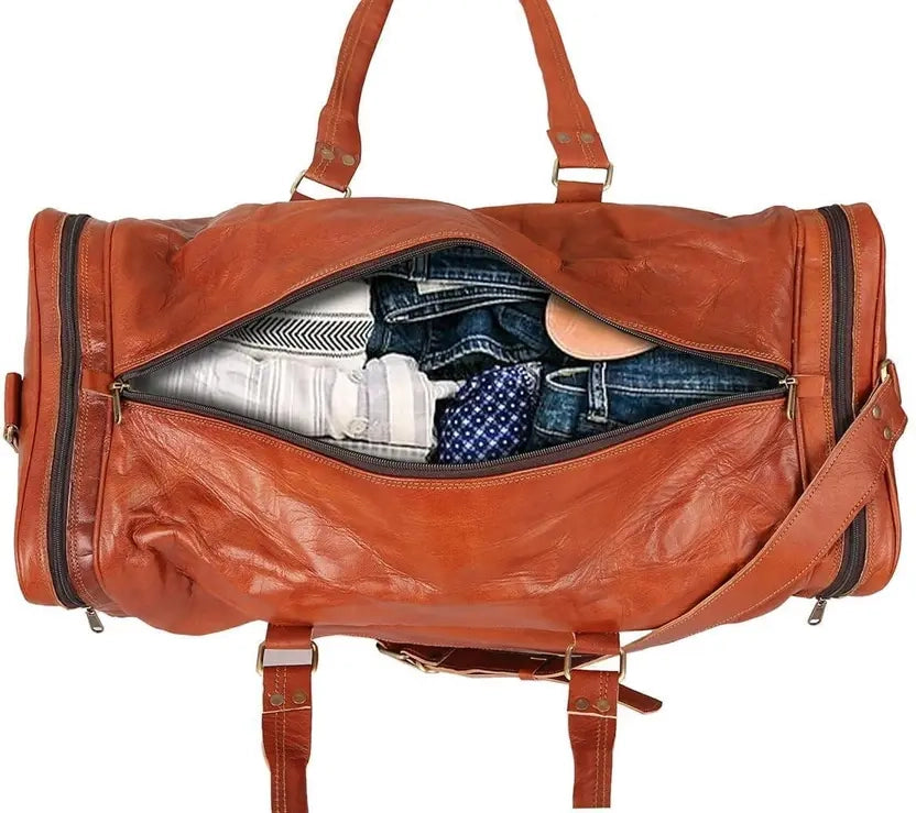 Leather Overnight Bag