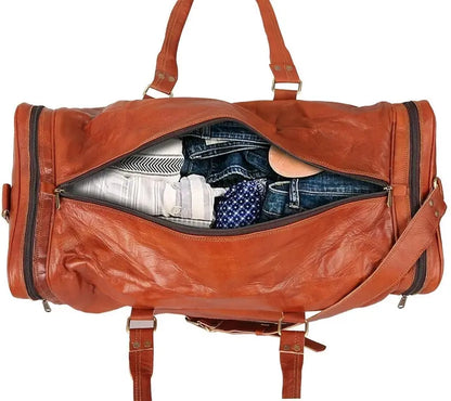 Leather Overnight Bag