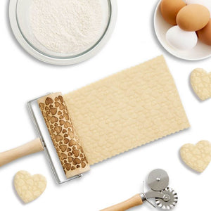 Mini Rolling Pin Heart Design