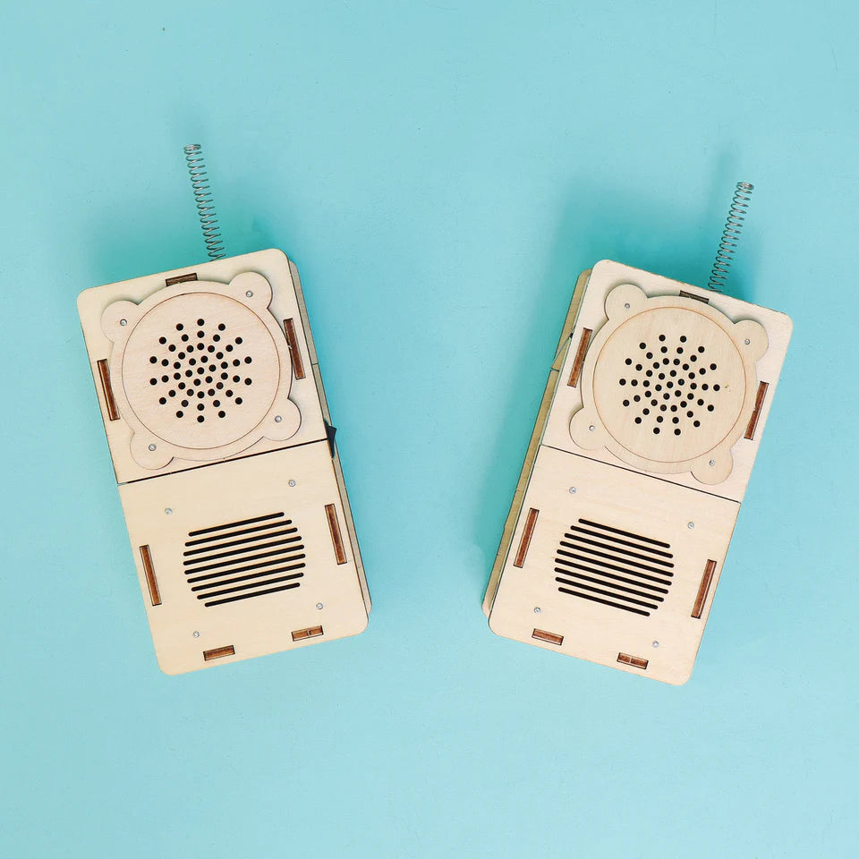Build and Learn Walkie-Talkie Stem Kit