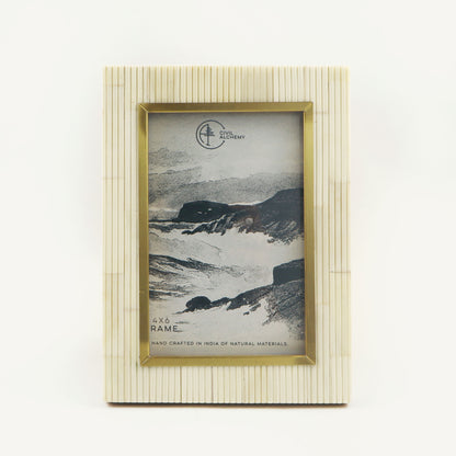Bone and Gold Frame