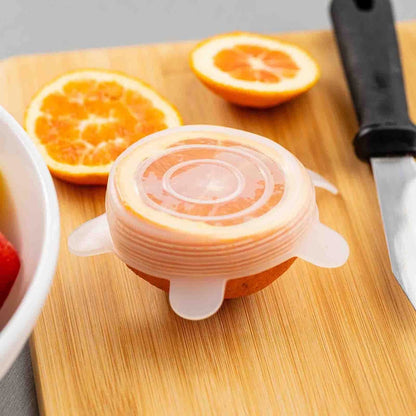 Round Stretch Storage Lids - 6pk