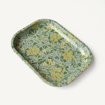 Metal Vintage William Morris Jasmine Pattern Tray