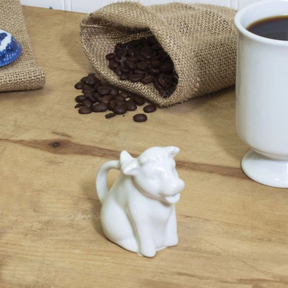 Mini Cow Creamer with Handle