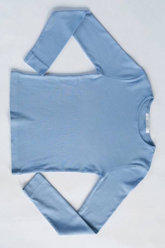 Bebe Organic Long Sleeve - Blue