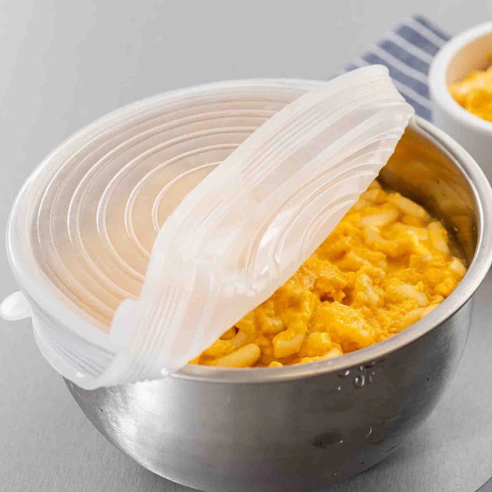 Round Stretch Storage Lids - 6pk