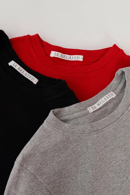 Bebe Organic Tee - Cherry