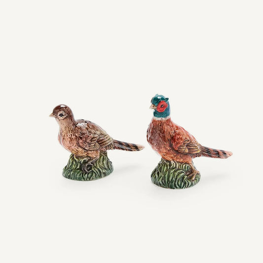 Woodland Pheasant Salt & Pepper Shakers