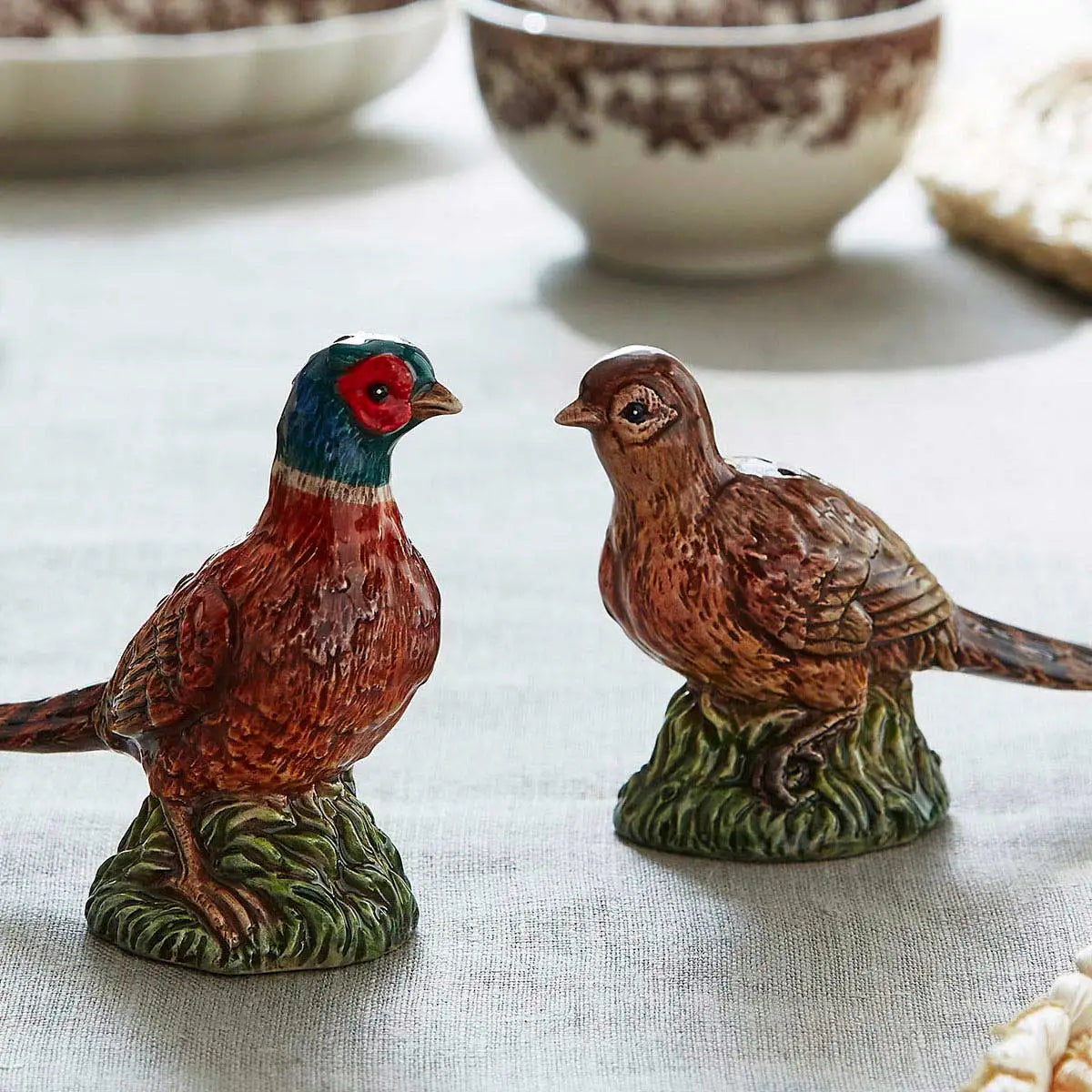 Woodland Pheasant Salt & Pepper Shakers