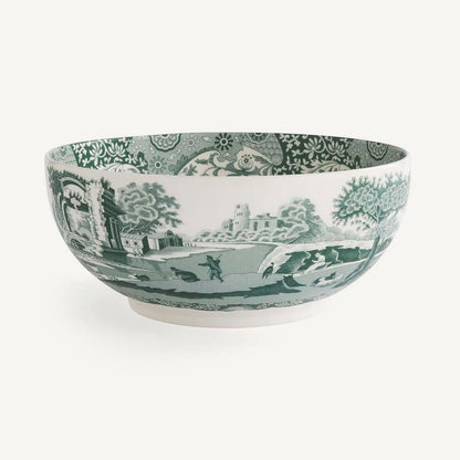 Green Italian Round Bowl