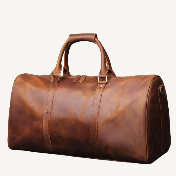 Leather Weekender Bag