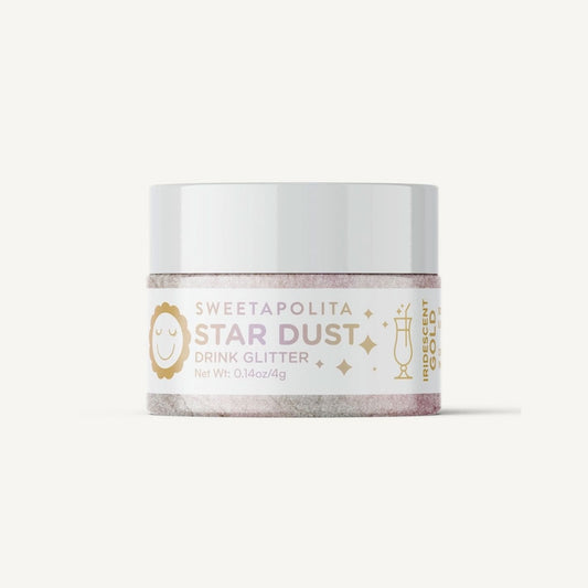 Iridescent Gold | Star Dust Edible Drink + Dessert Glitter