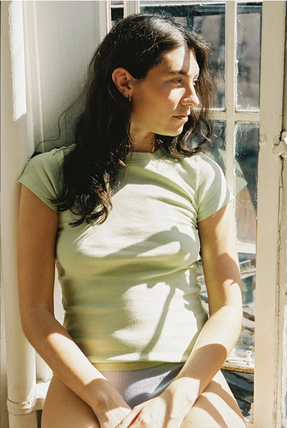 Bebe Organic Tee - Pistachio