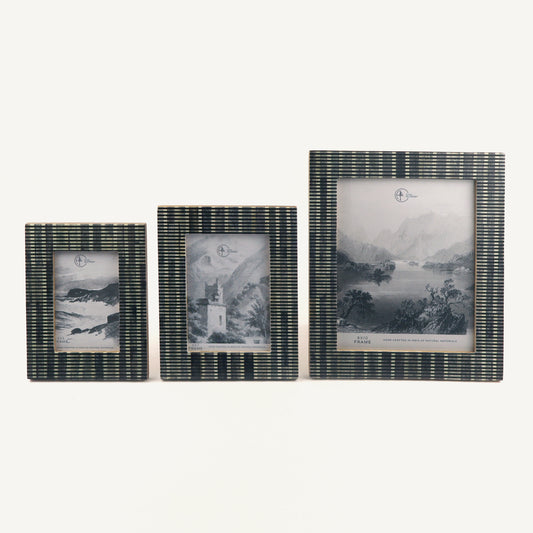 Black Bone Lined Frames