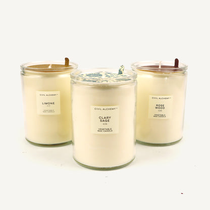 CA Hand-Poured Candle - Clary Sage
