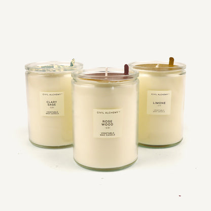 CA Hand-Poured Candle - Rosewood