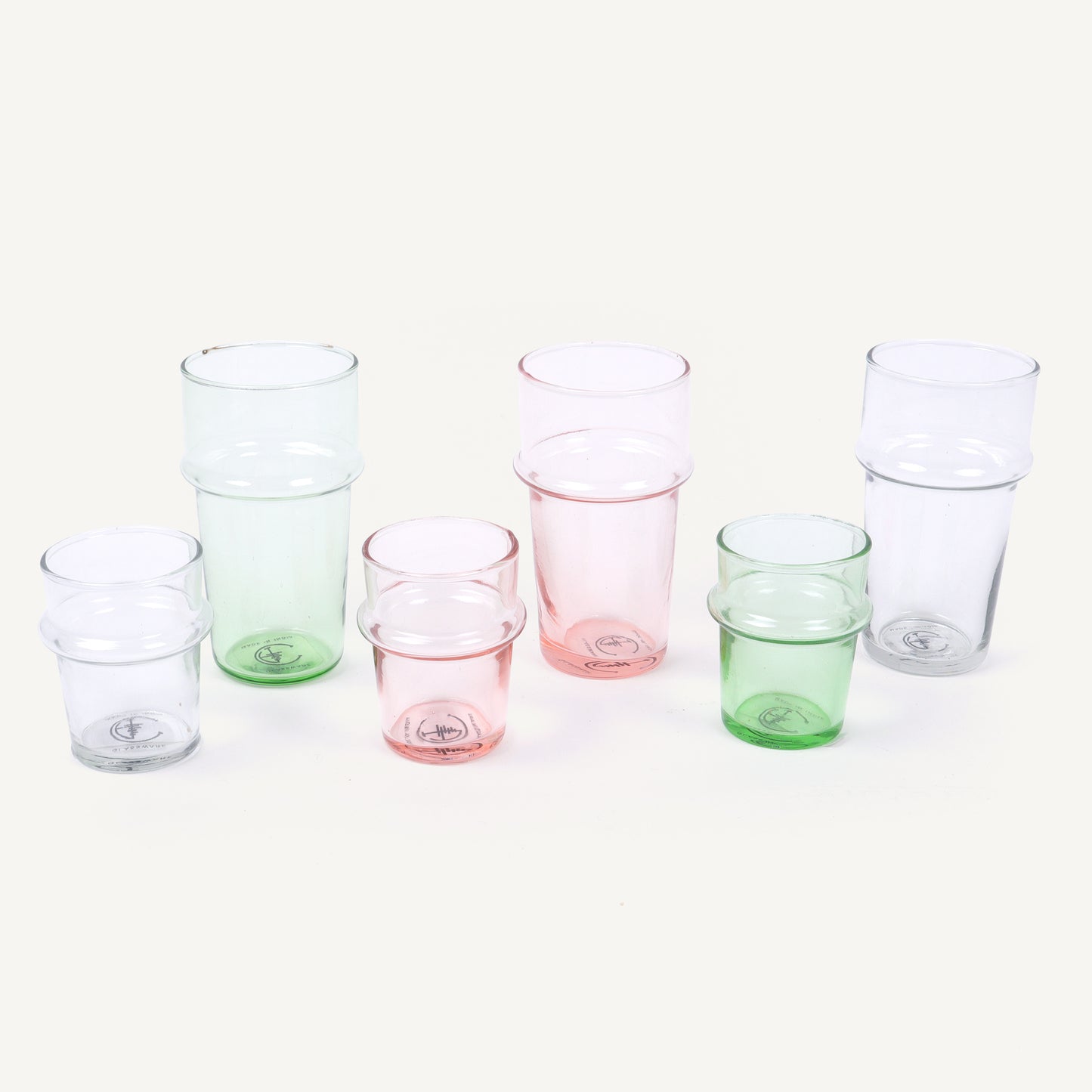 Ring Glasses - Set of 6