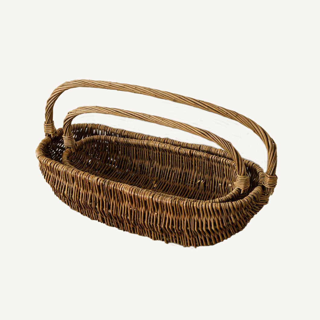 Oval Wicker Basket