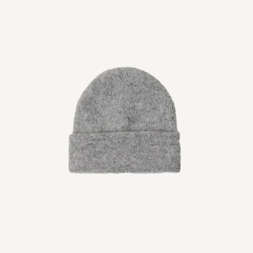 Alpaca Andes Beanie - Grey/Melange