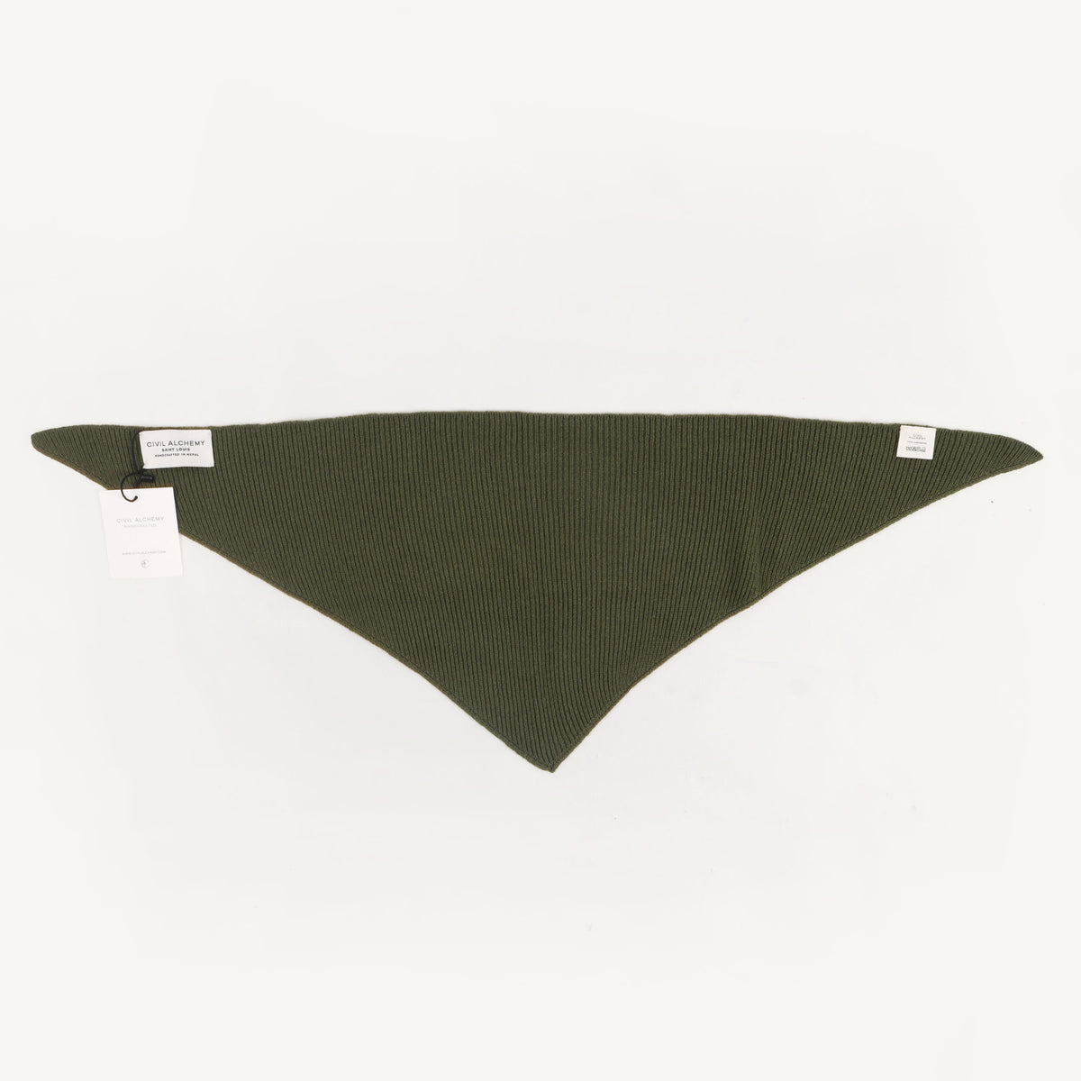 CA Cashmere Scarf - Bay Leaf