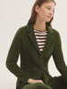 Stretch Corduroy Blazer - Khaki