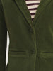 Stretch Corduroy Blazer - Khaki