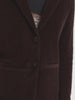 Stretch Corduroy Blazer - Brown