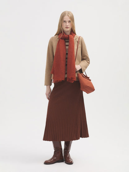 Beige Stretch Velvet Cord Blazer