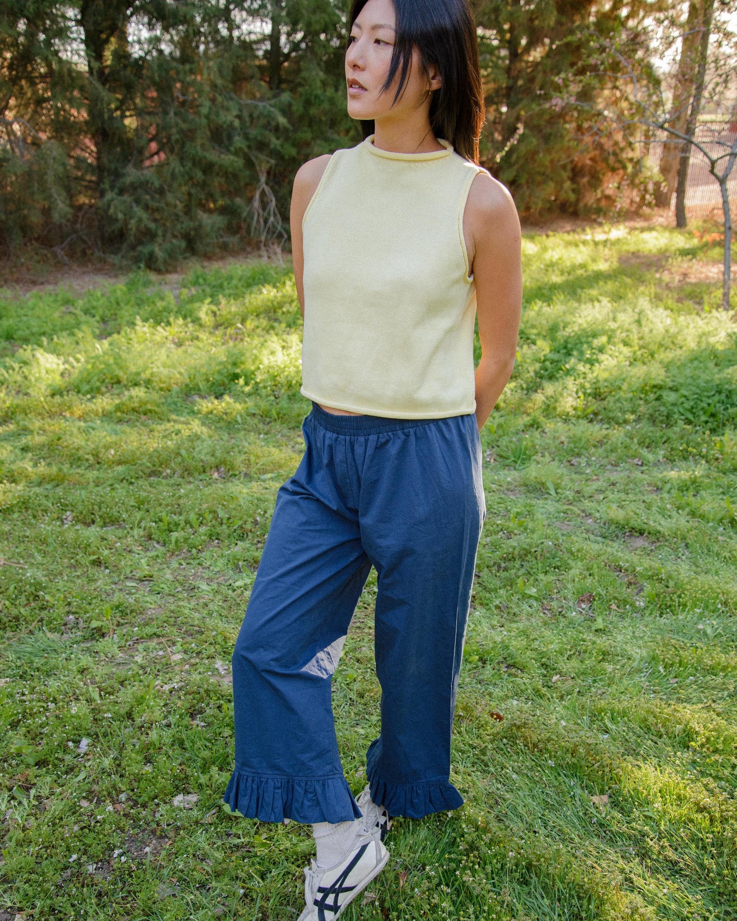Boxer Pant - Navy