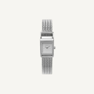 Revel - Silver Stainless Steel Mesh Bracelet Watch