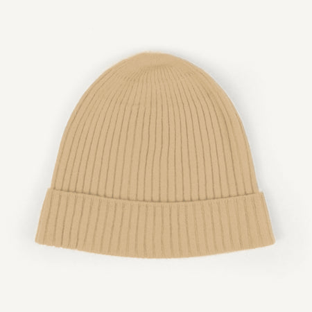 CA Cashmere Beanie - Chanterelle