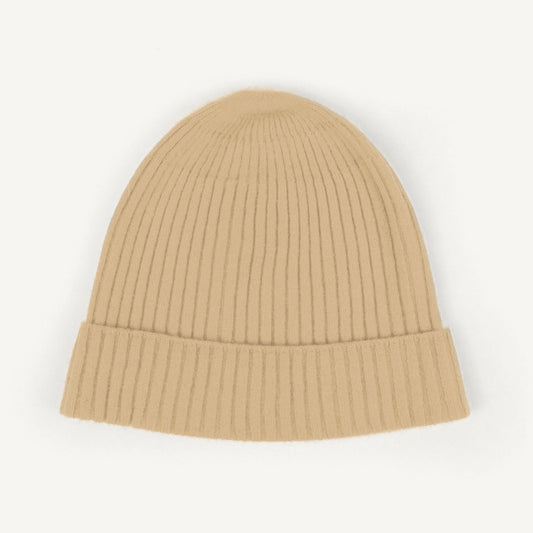 CA Cashmere Beanie - Chanterelle