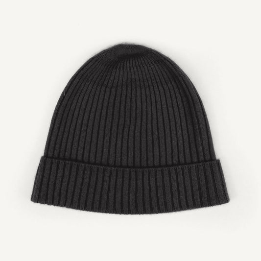 CA Cashmere Beanie - Charcoal