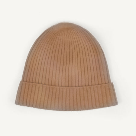 CA Cashmere Beanie - Fawn