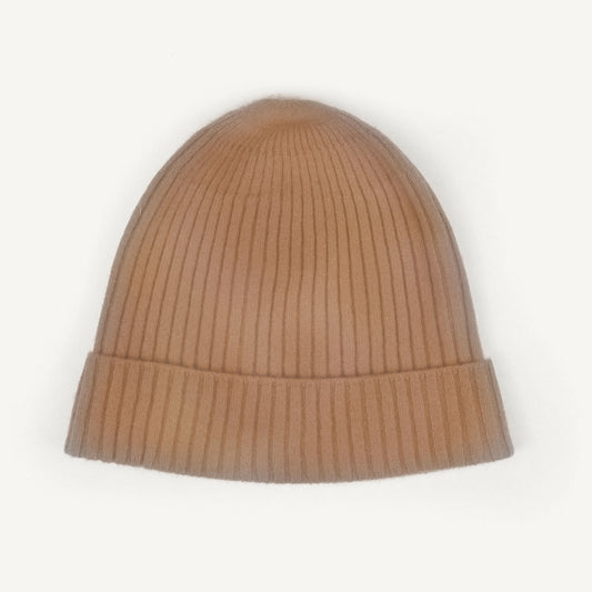 CA Cashmere Beanie - Fawn