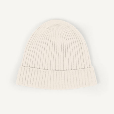 CA Cashmere Beanie - Moon