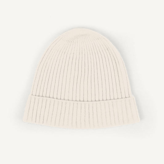 CA Cashmere Beanie - Moon